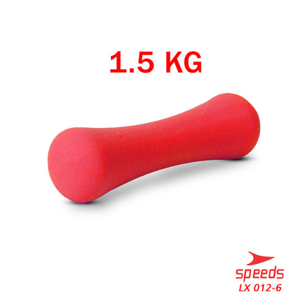 SPEEDS Dumbell Barbel Vinyl 1.5Kg 012-6
