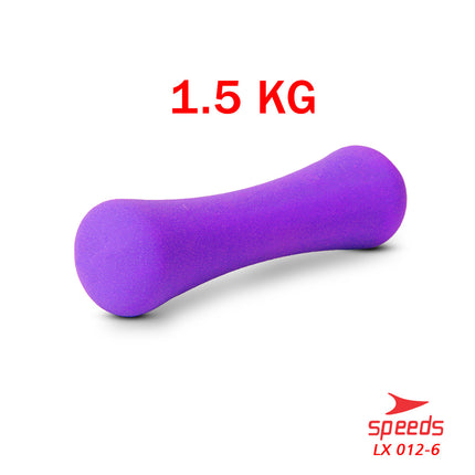 SPEEDS Dumbell Barbel Vinyl 1.5Kg 012-6
