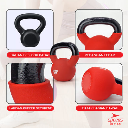 SPEEDS Barbel Kettle Vinyl 6kg 012-9