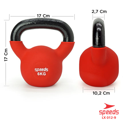 SPEEDS Barbel Kettle Vinyl 6kg 012-9