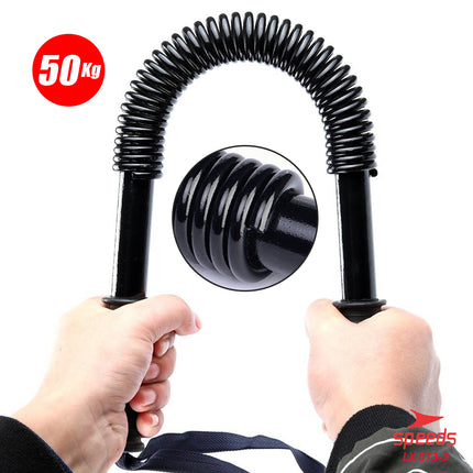 SPEEDS Power Twister Power Bender 50kg alat Fitness Pembentuk Otot Bahu 013-3