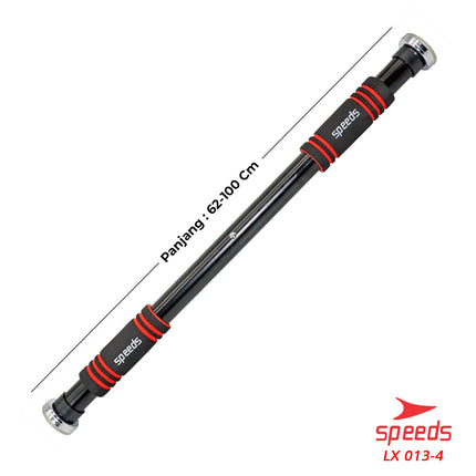 SPEEDS Pull Up Bar atau Door Chinning Bar Untuk pembentukan otot anda 013-4