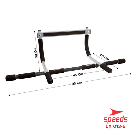 SPEEDS Pull Up Bar/Iron Gym /chin up / Bar Door Alat Fitness 6 in 1 013-5
