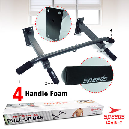 SPEEDS Pull Up Bar/Iron Gym /chin up / Bar Door Alat Fitness 013-7