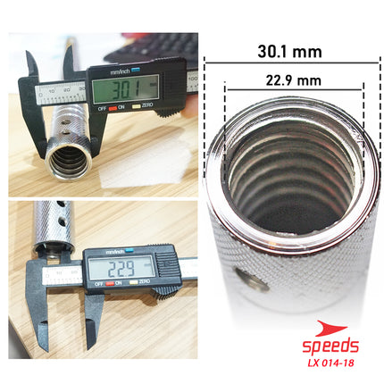 SPEEDS Dumbell Connecting Bar Dumbel Dumble Connector Rods Penyambung Dumbell 014-18
