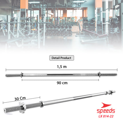 SPEEDS Stick Barbel 150 cm 014-22