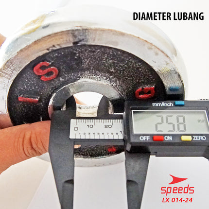 SPEEDS Plate Dumbell Plate Barbel 1,25 kg Diameter 3 cm Dumbell Plate Barbel Plate 014-24