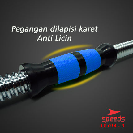 SPEEDS Barbell Dumbell Set Max Tiang Angkat Beban Fitness 15kg 014-3