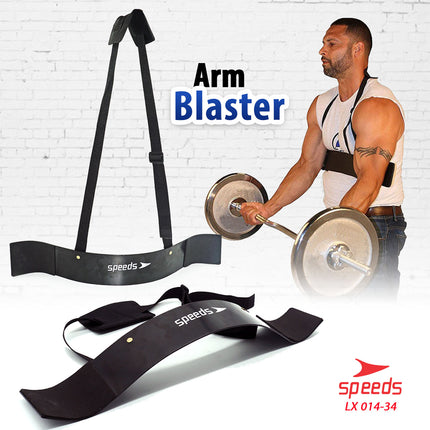 SPEEDS Bicep Triceps Arm Blaster Isolator Barbell Dumbell Dumble Gym Fitness 014-34