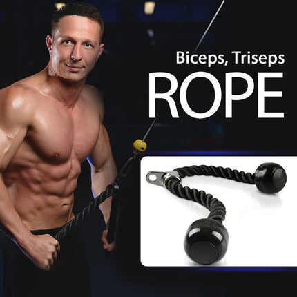 SPEEDS Tali Pull Rope untuk Olahraga/Melatih Otot Tricep Rope 014-35