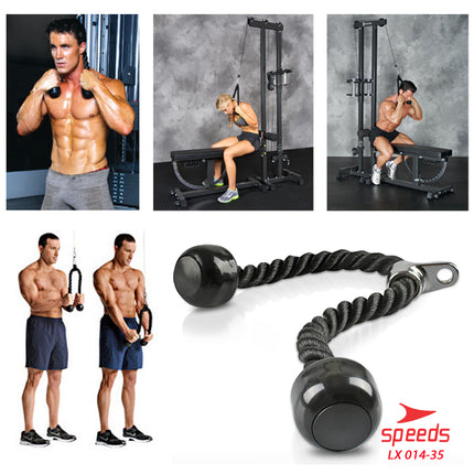 SPEEDS Tali Pull Rope untuk Olahraga/Melatih Otot Tricep Rope 014-35