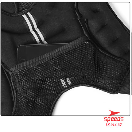 SPEEDS Weighted Vest Rompi Pemberat Beban 10 kg Jacket Adjustable Weight Jacket Bending 014-37