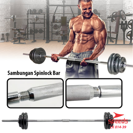 SPEEDS Dumbel Barbel Set 50Kg 014-39