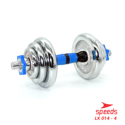 SPEEDS Barbel Dumbell Set Max Tiang Angkat Beban Fitness 20kg 014-4