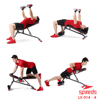 SPEEDS Barbel Dumbell Set Max Tiang Angkat Beban Fitness 20kg 014-4