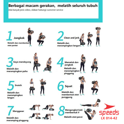 SPEEDS Power Sand Bag Tas Pasir 10Kg 014-42