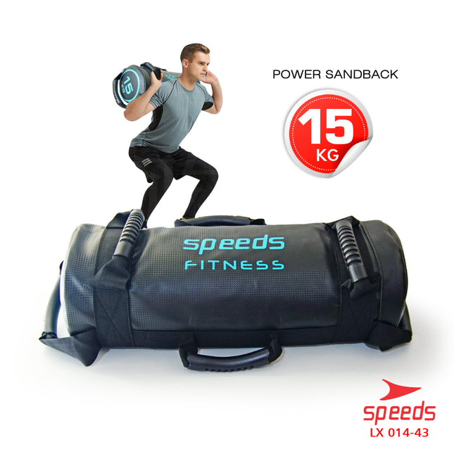 SPEEDS Power Sand Bag Power Bag Pemberat Tubuh 15Kg Tas Pasir Untuk Gym dan Fitness 014-43