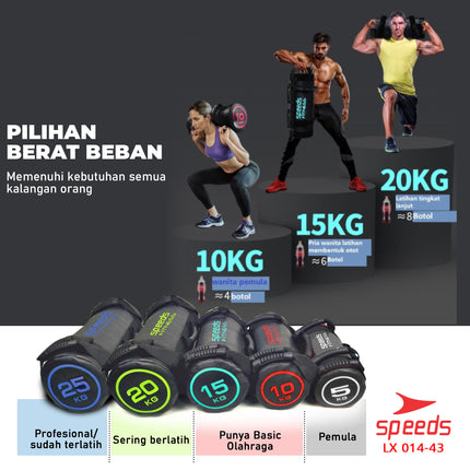 SPEEDS Power Sand Bag Tas Pasir 15Kg 014-43