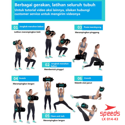 SPEEDS Power Sand Bag Tas Pasir 15Kg 014-43