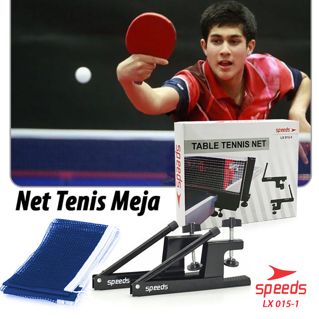 SPEEDS NET PINGPONG / NET Original Net Jaring Tenis Meja Pingpong Model Tarik Tennis Ball Net 015 -1