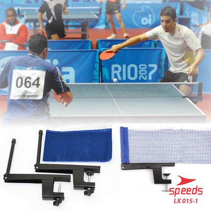 SPEEDS NET PINGPONG / NET Original Net Jaring Tenis Meja Pingpong Model Tarik Tennis Ball Net 015 -1