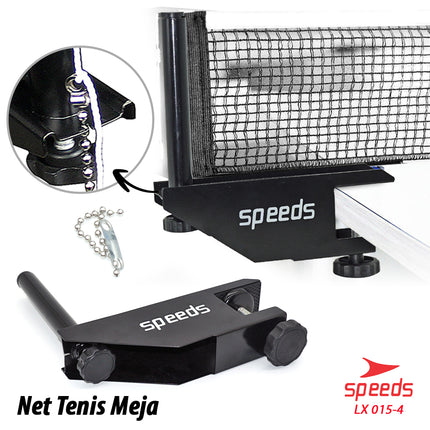SPEEDS NET PINGPONG / NET Original Net Jaring Tenis Meja Pingpong Model Tarik Tennis Ball Net 015-4