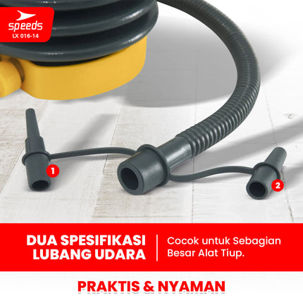 SPEEDS Pompa Angin Mini Pompa Manual Pompa Angin Tangan Pump Kolam 016-14