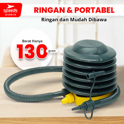 SPEEDS Pompa Angin Mini Pompa Manual Pompa Angin Tangan Pump Kolam 016-14