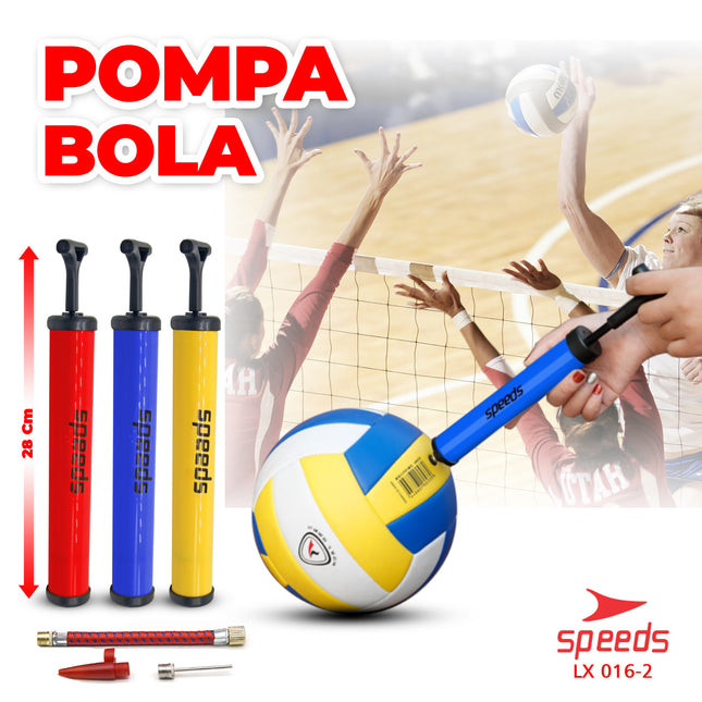 SPEEDS Pompa Sepeda / pompa bola / pompa ban. / Pompa multifungsi Pompa Angin 016-2