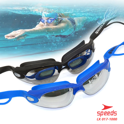 SPEEDS Kacamata renang anak Dewasa Remaja Anti Fog UV Protection 017-1000