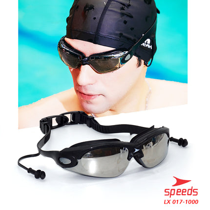 SPEEDS Kacamata renang anak Dewasa Remaja Anti Fog UV Protection 017-1000