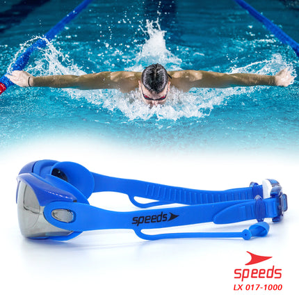 SPEEDS Kacamata renang anak Dewasa Remaja Anti Fog UV Protection 017-1000