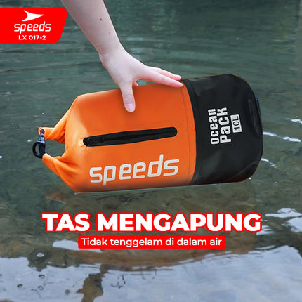 SPEEDS Tas Pelampung Waterproof Dry Bag Ocean Pack Tas Anti Air Renang Pantai Portabel LX 017-2