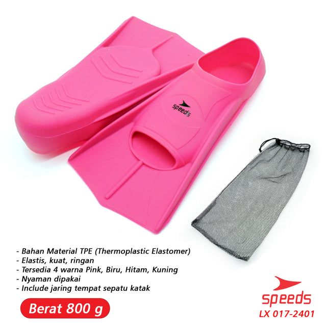 SPEEDS Kaki Katak Sepatu Katak Kodok Fins Fin Renang Selam Diving Snorkeling  XS-S 017-2401