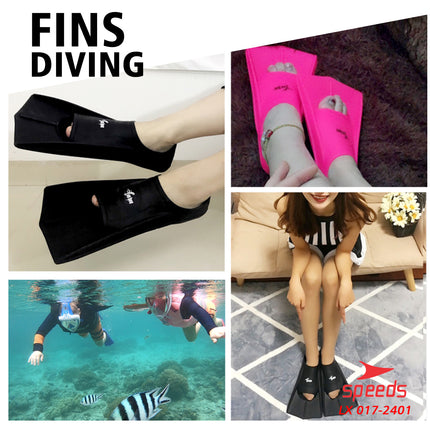 SPEEDS Kaki Katak Sepatu Katak Kodok Fins Fin Renang Selam Diving Snorkeling  XS-S 017-2401