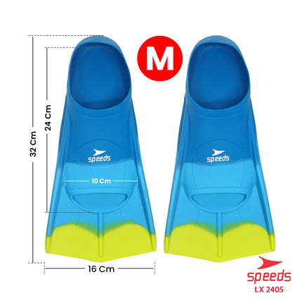 SPEEDS Kaki Katak Sepatu Katak Kodok Fins Fin Renang Selam Diving Snorkeling 017-2405