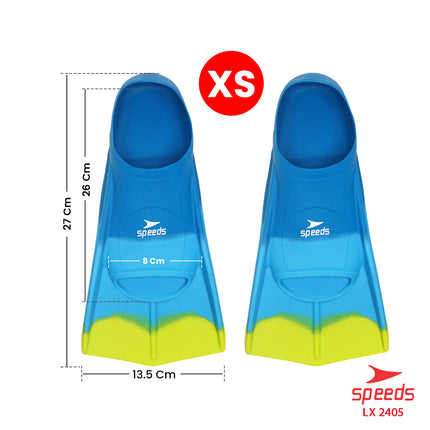 SPEEDS Kaki Katak Sepatu Katak Kodok Fins Fin Renang Selam Diving Snorkeling 017-2405