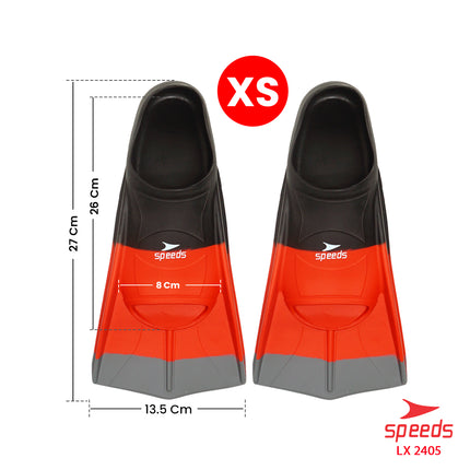 SPEEDS Kaki Katak Sepatu Katak Kodok Fins Fin Renang Selam Diving Snorkeling 017-2405