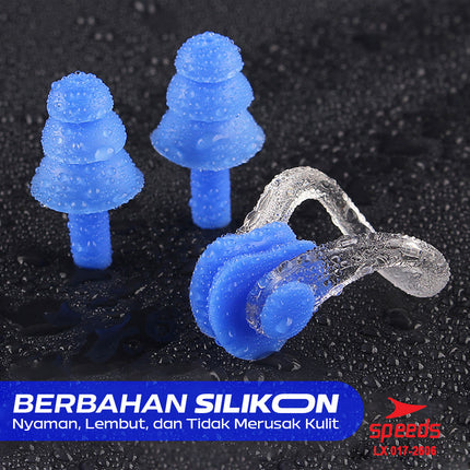 SPEEDS Clip Klip Nose Klip Penutup Hidung Penyumbat Telinga Renang Diving 017-2606