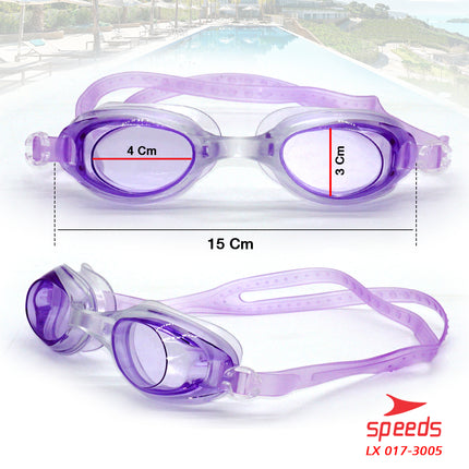 SPEEDS Kacamata renang anak Dewasa Remaja ANTI FOG & UV PROTECTION 017-3005