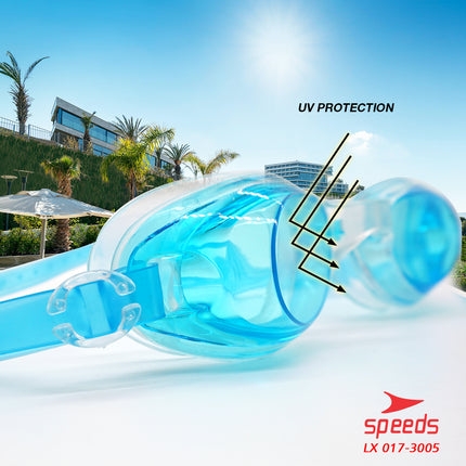 SPEEDS Kacamata renang anak Dewasa Remaja ANTI FOG & UV PROTECTION 017-3005
