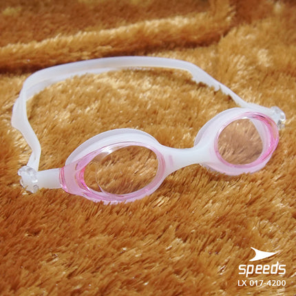 SPEEDS Kacamata Renang Swiming Remaja & Dewasa Clear Bening Berwarna Anti Embun UV Googles 017-4200