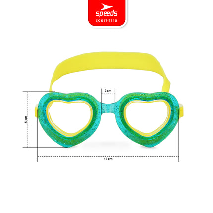 SPEEDS Kacamata Renang Anak Kids Swimming Goggles Anti Fog UV Protection Perlengkapan Berenang 017-5110