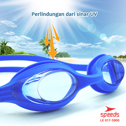 SPEEDS Kacamata renang anak Dewasa Remaja ANTI FOG & UV PROTECTION 017-5900