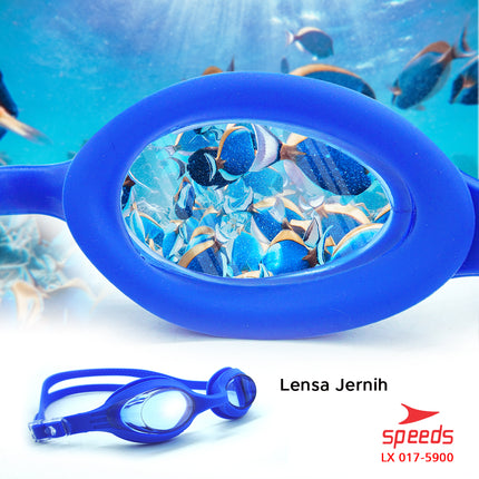 SPEEDS Kacamata renang anak Dewasa Remaja ANTI FOG & UV PROTECTION 017-5900