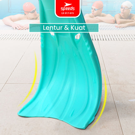 SPEEDS Kaki Katak Diving Fins Perlengkapan Snorkeling Laut Menyelam Kaki Kodok 017-615