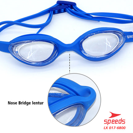 SPEEDS Kacamata renang anak Dewasa Remaja ANTI FOG & UV PROTECTION 017-6800