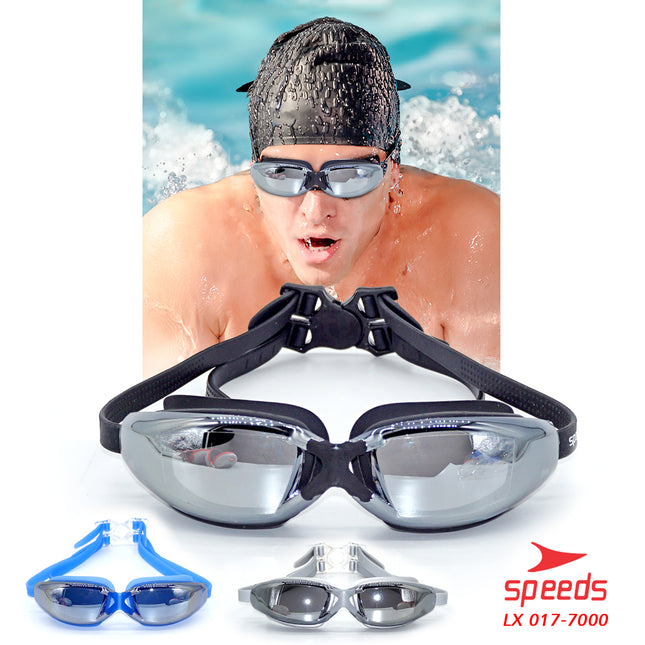 SPEEDS Kacamata renang Miror ANTI FOG & UV PROTECTION 017-7000