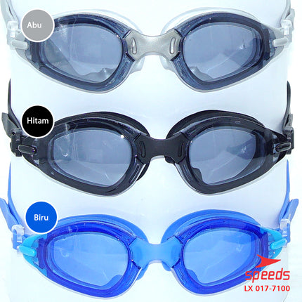 SPEEDS Kacamata Renang Dewesa Swimming Goggles Anti Fog & UV Shield 017-7100