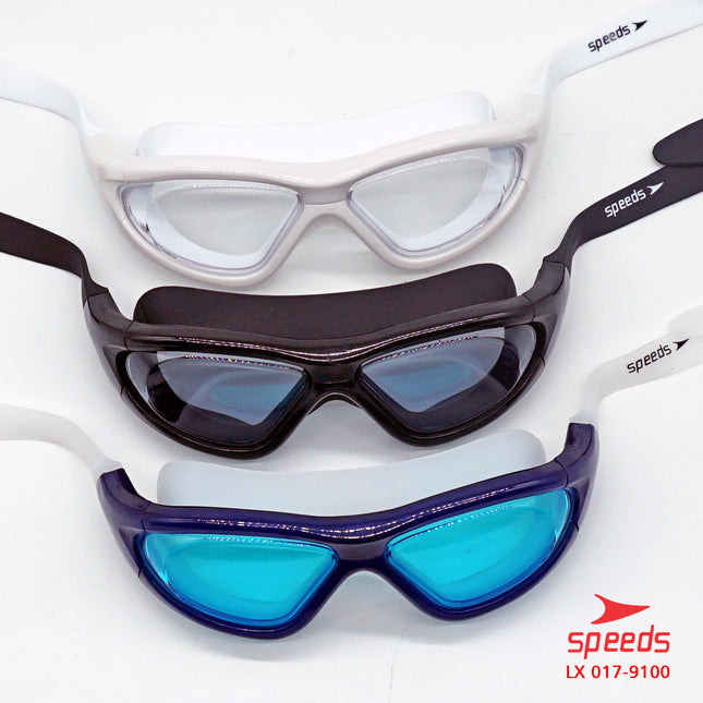 SPEEDS Kacamata Renang Dewasa  Swimming Goggles Antifog &UV Shield 017-9100
